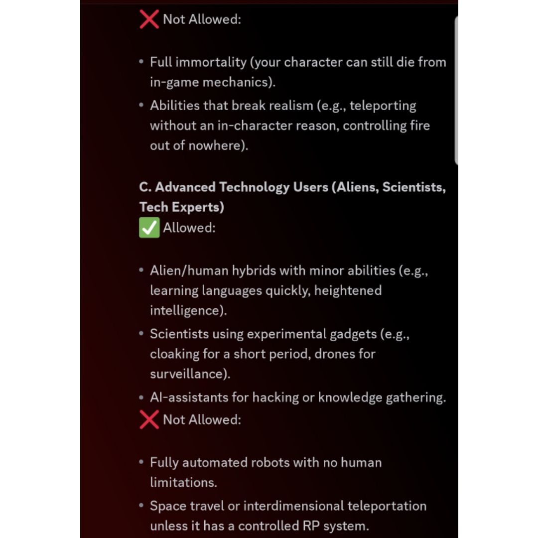 Do you like having creative freedom in your roleplay? Everyone deserves to have fun, so we adjusted our community rules! #FiveM #GTARP #Rockstar #Rockstargames #GTA #roleplay #UnspokenRoleplay #Twitch #TwitchTV #TwitchStreamers #SmallStreamersCommunity #GrandTheftAuto #pcgaming