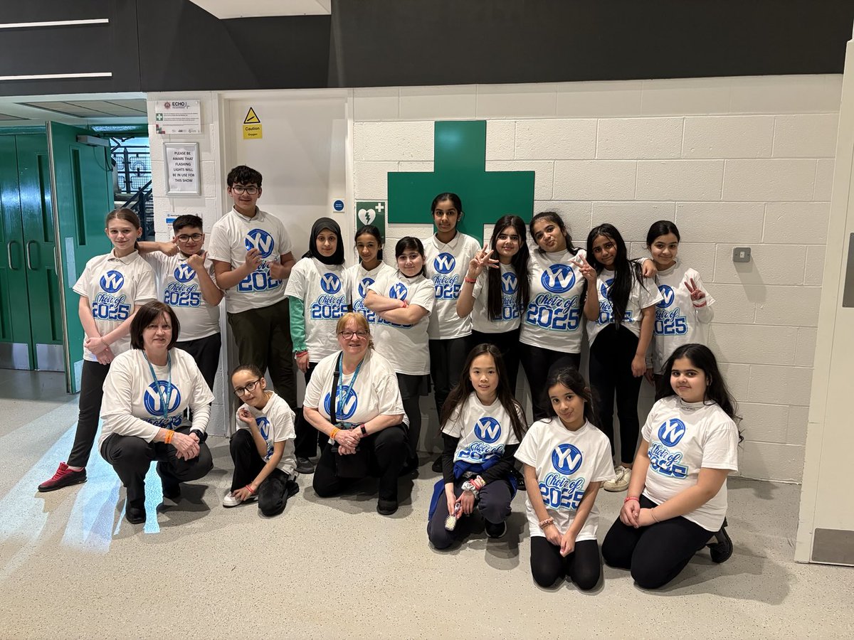 Young Voices Choir 2025 at Utilita Arena, Sheffield.