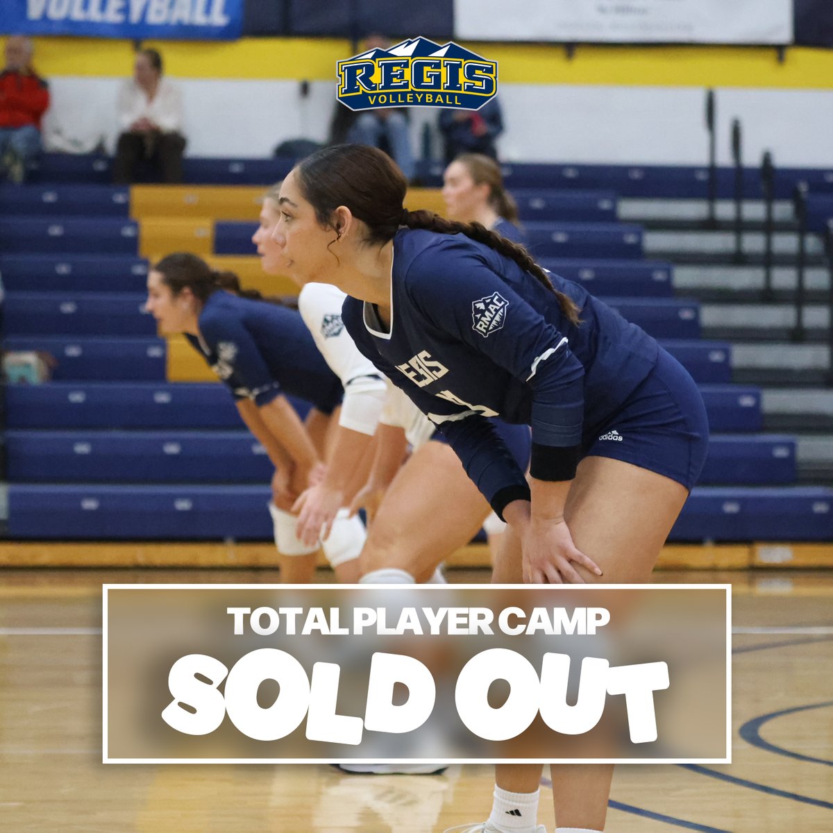 Our 2025 Total Player Camp is officially SOLD OUT, but you can still join the waitlist! Sign up now for your best chance to grab a spot.

We still have spots available at our Position Camp (Gr. 9-12), Skills Camp (Gr. 6-8), &amp; Lil Rangers (Gr. 2-5).
#RegisVolleyball #RangerUp
