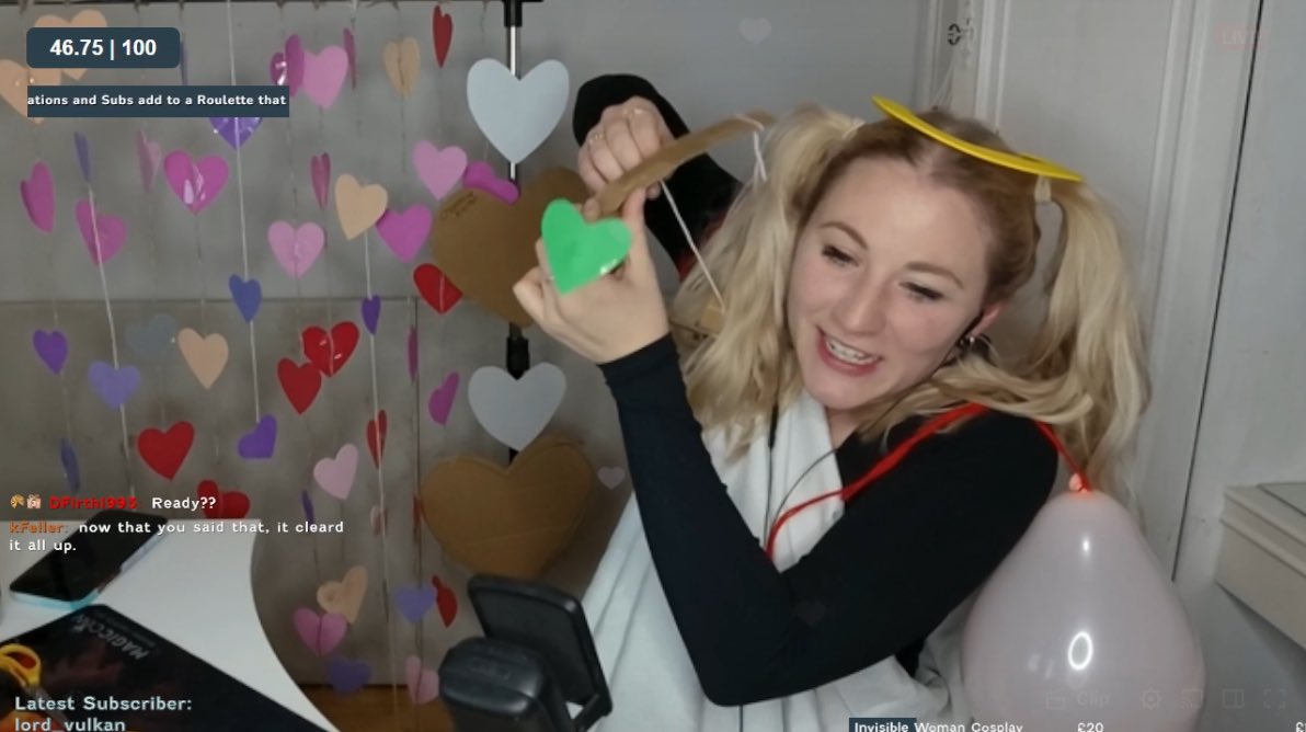 Hello your v day date is calling 

Twitch.tv/emmalilico