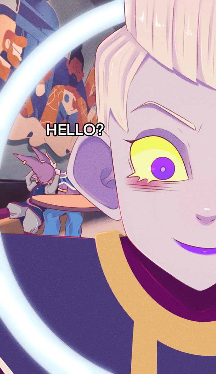 Whis is sending this to Vados 
(Happy Valentine’s Day)
#DragonBall