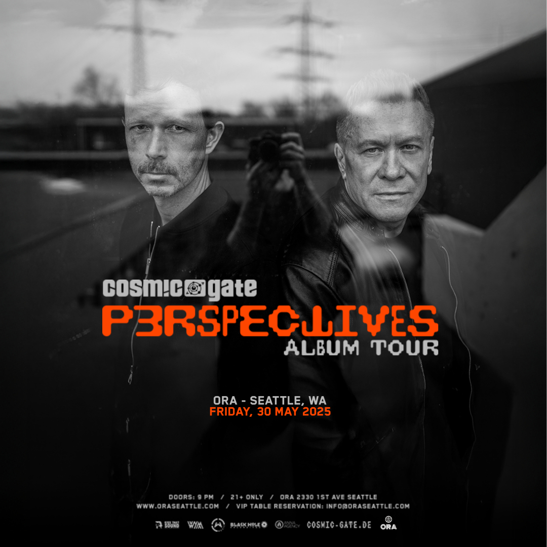 Oraseattle (@oraseattle) on Twitter photo Germany’s most enduringly successful electronic music duo <a href="/cosmicgate/">Cosmic Gate</a> returns to <a href="/oraseattle/">Oraseattle</a> with Perspectives Tour Friday May 30.
#oraseattle #cosmicgate #anjunabeats #edm #prossivetrance #trancemusic #seattle Germany’s most enduringly successful electronic music duo <a href="/cosmicgate/">Cosmic Gate</a> returns to <a href="/oraseattle/">Oraseattle</a> with Perspectives Tour Friday May 30.
#oraseattle #cosmicgate #anjunabeats #edm #prossivetrance #trancemusic #seattle
