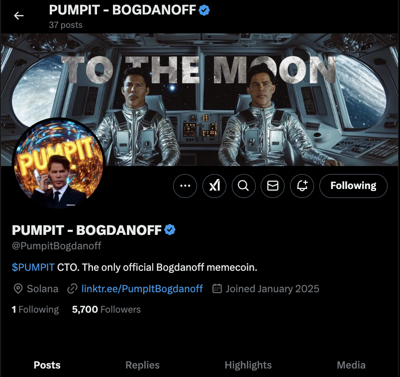 I think the timeline is too caught up on PVP over on BNB to comprehend the significance of what we've just seen for <a href="/PumpitBogdanoff/">B</a> 

-Official <a href="/les_bogdanoff/">Les Bogdanoff</a> replies to <a href="/Rewkang/">Andrew Kang</a>  after being inactive since 2021 
- updates twitter banner similar to <a href="/PumpitBogdanoff/">B</a> 

Is the