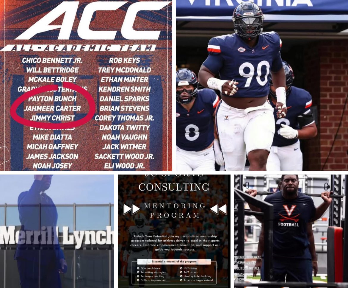 Ferron Carter (@dspmd) on Twitter photo Proud of you <a href="/iamjahmeer/">Jahmeer Carter</a>
All ACC Academic
Married Man
Smart Business Investments
Business Owner
Financially Stable (NIL)
Captain/ Starter At <a href="/UVAFootball/">Virginia Football</a>
All at age 23 ππΎ Proud of you <a href="/iamjahmeer/">Jahmeer Carter</a>
All ACC Academic
Married Man
Smart Business Investments
Business Owner
Financially Stable (NIL)
Captain/ Starter At <a href="/UVAFootball/">Virginia Football</a>
All at age 23 ππΎ
