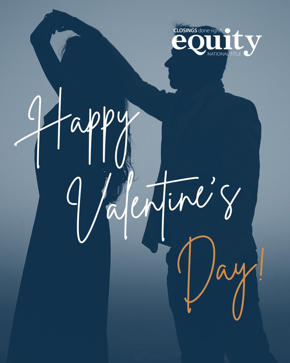 EquityNational's tweet photo. Happy Valentine’s Day! 💕 We hope your day is
filled with joy and success!
#ValentinesDay #RealEstate #EquityNationalTitle https://t.co/jD7Gu5llAd