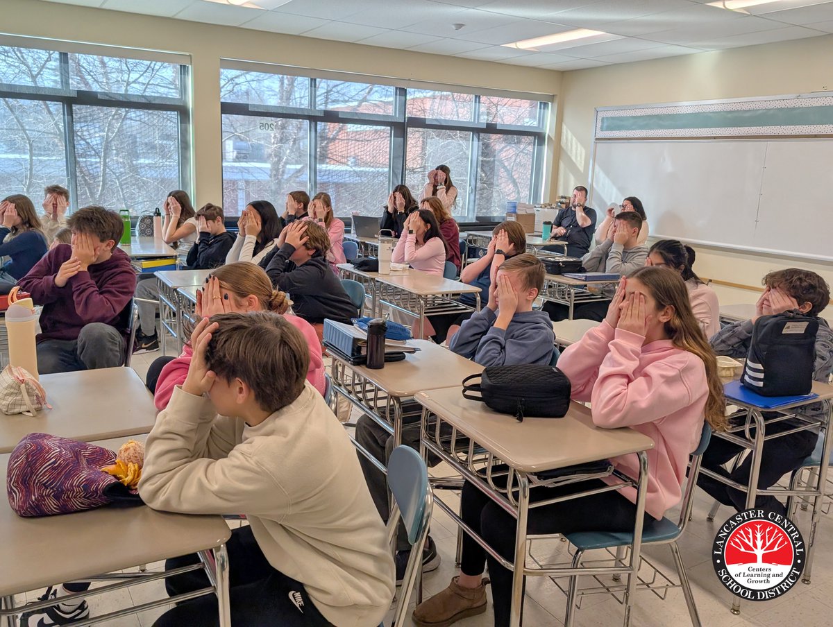 LMS students heard from Annie Leeds, daughter of our own Mrs. Leeds, who shared her inspiring journey of overcoming visible &amp; invisible disabilities. Despite being legally blind &amp; deaf, she founded a nonprofit at 13, gives speeches, thrives in college, and aims for law school.