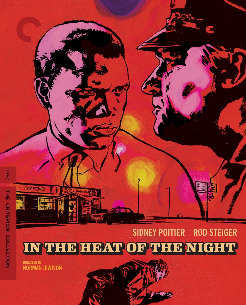 Our new 4K edition of IN THE HEAT OF THE NIGHT (1967) enters the collection in May! criterion.com/films/29459-in…

Director Norman Jewison splices incisive social commentary into this thrilling police procedural with the help of Haskell Wexler’s vivid cinematography, Quincy Jones’s