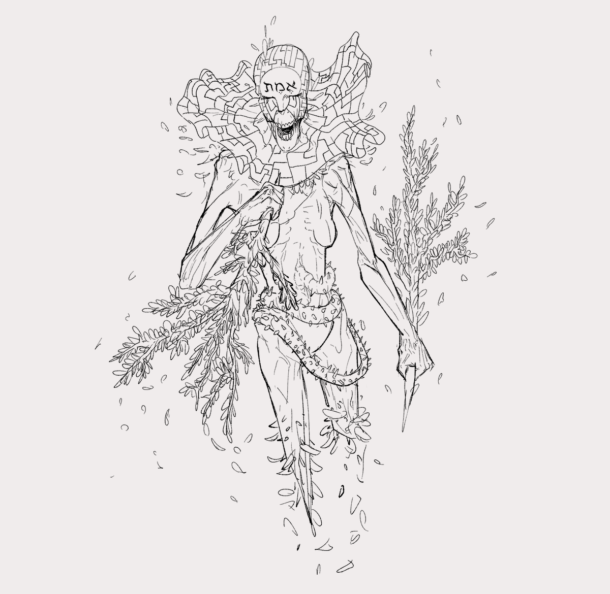 Vertigouge's tweet photo. Shrubbery Golem https://t.co/NjNW4UVoCl