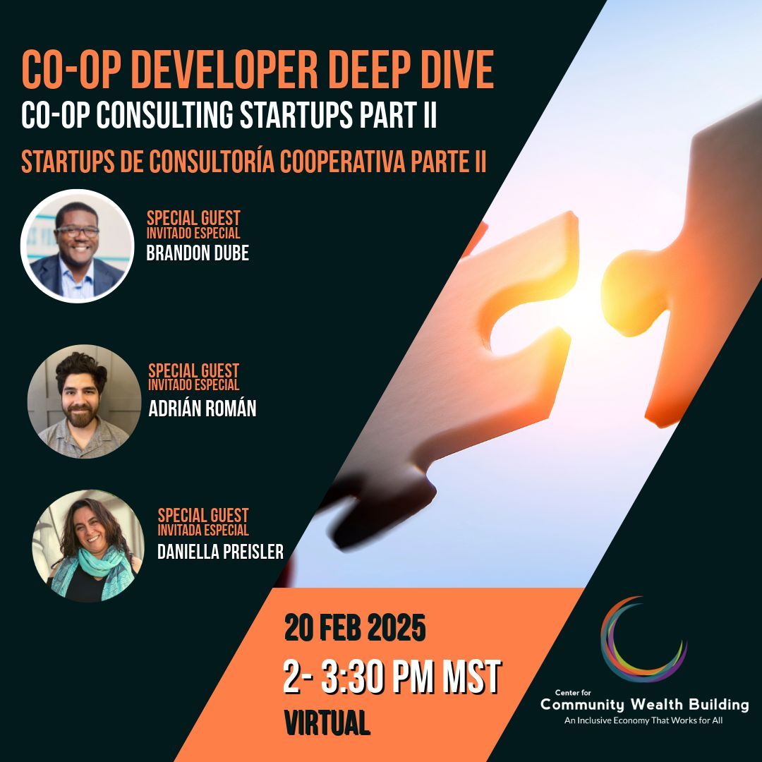 Join Co-op Developer experts Brandon Dube, Adrián Román, and Daniella Preisler for Part II of our Deep Dive series! 🎯
Feb 20, 2-3:30pm MST
Register: buff.ly/412JJPk
#CoopDeveloper