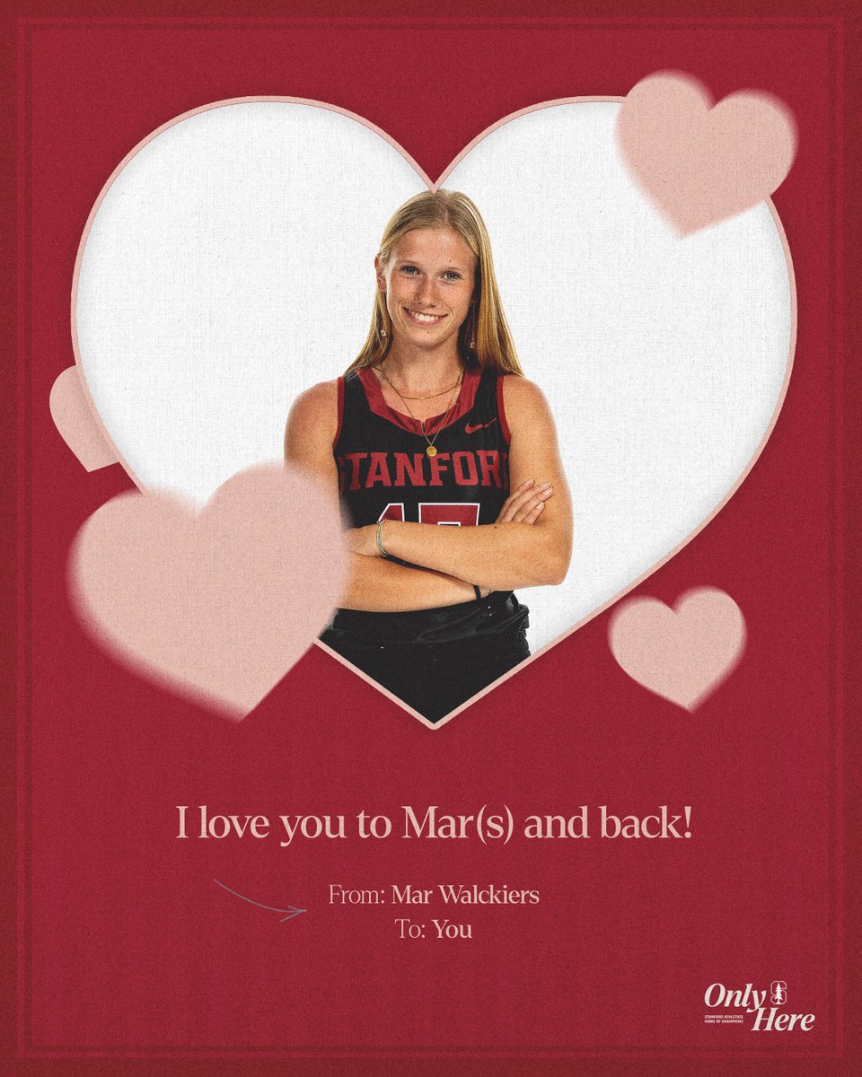 Spreading the love today! Happy Valentine's Day!❤️

#GoStanford
