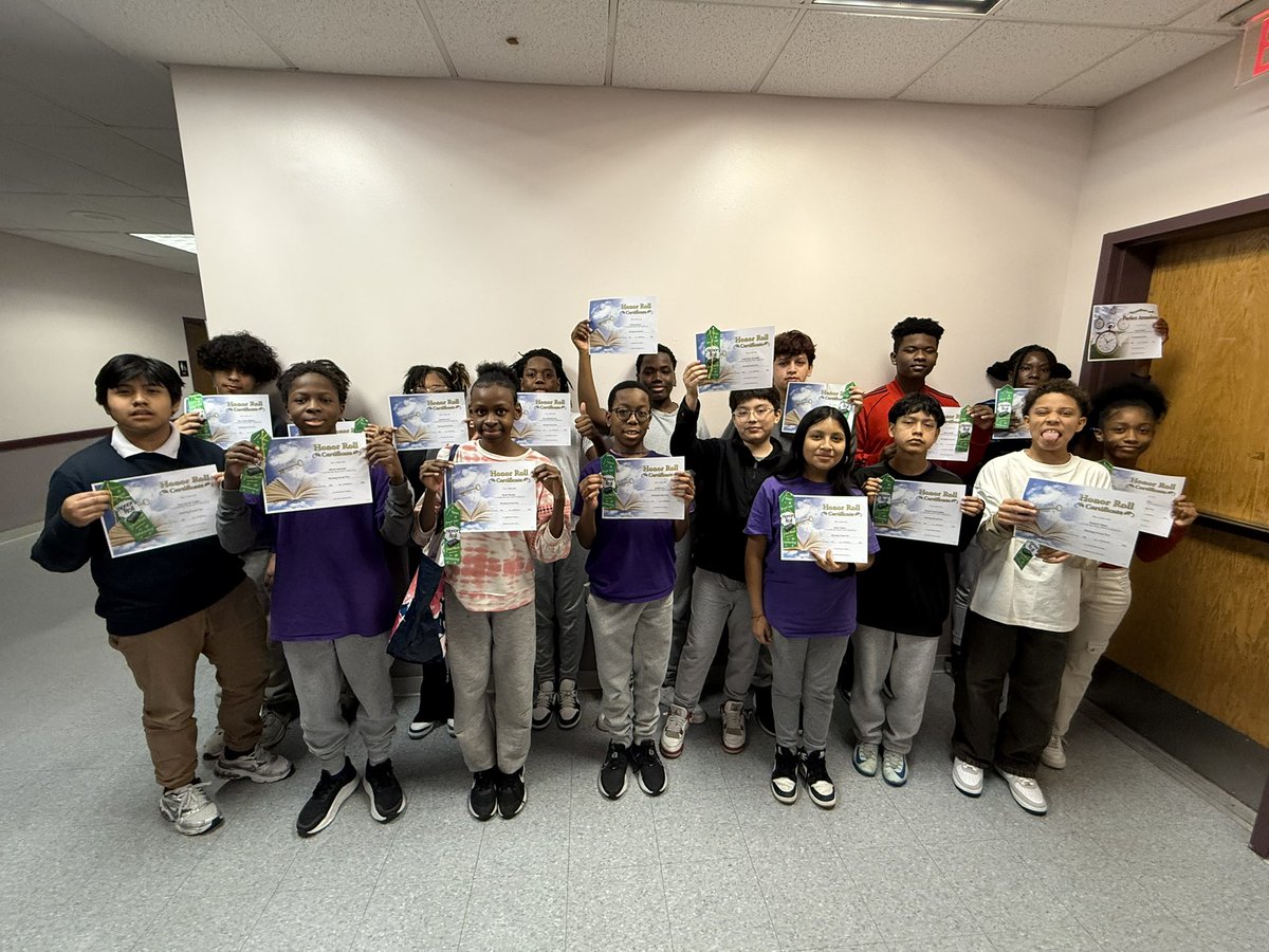 Congrats to our 7th Graders who earned Honor Roll and Perfect Attendance Awards for MP2 today! <a href="/ops_district/">Orange Public Schools</a> <a href="/Gerald_Fitzhugh/">Gerald Fitzhugh II, Ed.D. 👌🏾♦️👌🏾♦️KAY</a> #goodtogreat