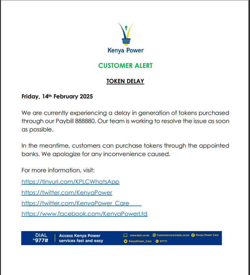 Kenya Power tweet media