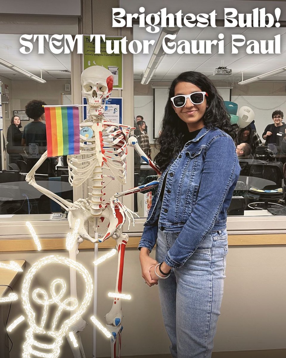 Clovis_TC's tweet image. Gauri Paul, our 1st brightest bulb of the semester! 
#cloviscommunity #tutorialcenter #tutor #STEM @cloviscrush @cloviscollege