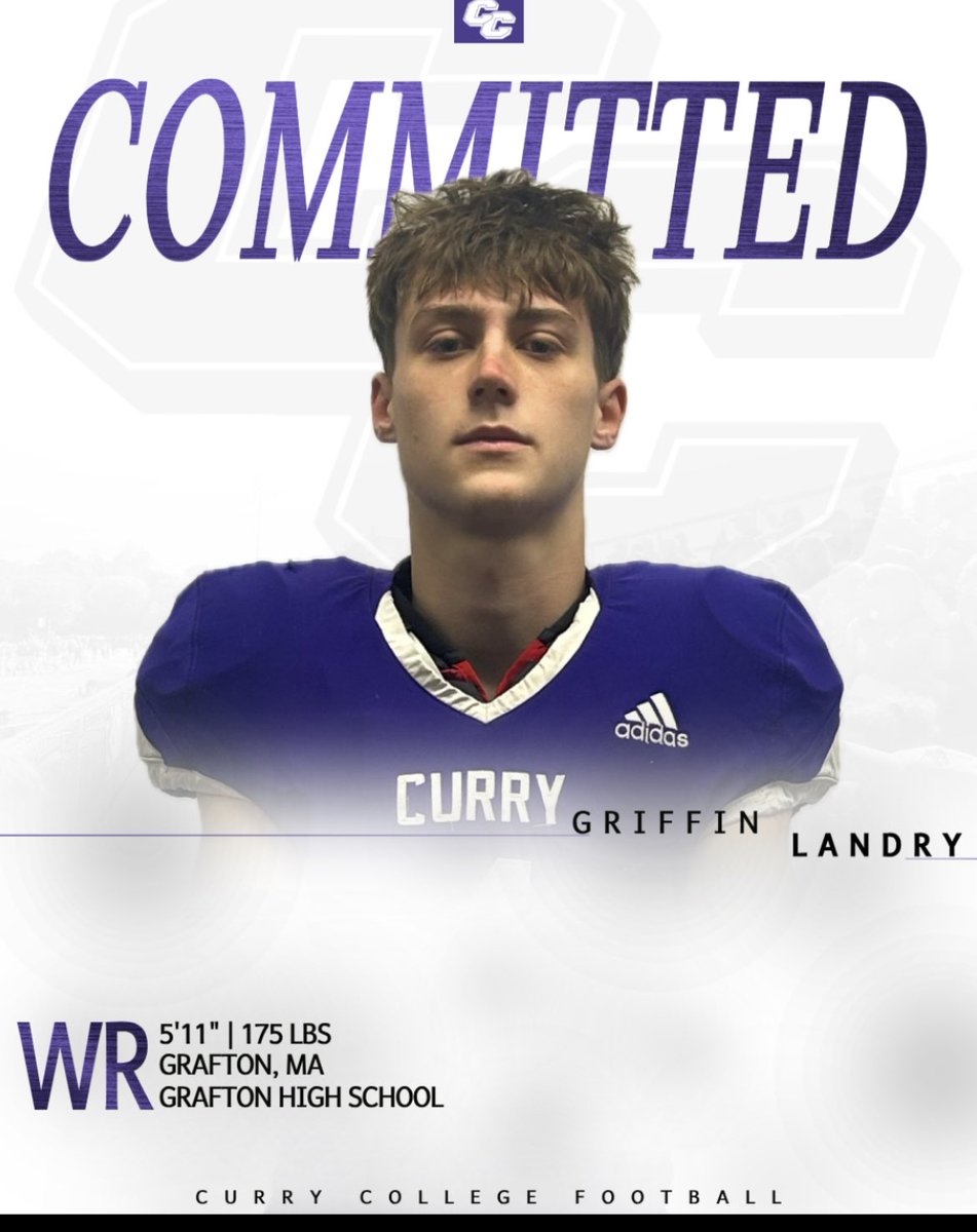 After a great conversation with <a href="/CoachTParsons/">𝐓𝐨𝐝𝐝 𝐏𝐚𝐫𝐬𝐨𝐧𝐬</a> I am blessed to announce my commitment to <a href="/CurryFootball/">CurryFootball</a>. #AGTG