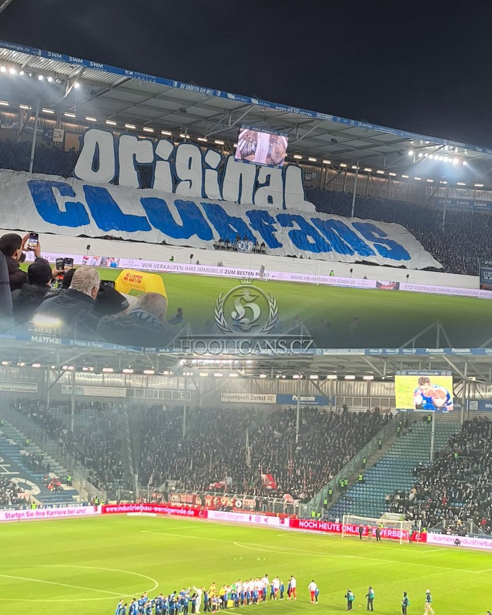 14.02.2025🇩🇪Choreography of the FC Magdeburg and the full sector FC Köln, click here for more: hooligans.cz/index.php/repo…