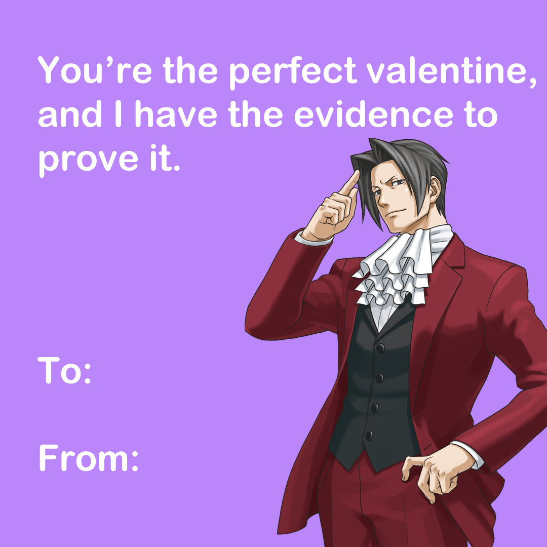 aceattorneygame's tweet photo. Put these valentines in your organizer so you're ready to say exactly what you need to at just the right moment! 💘 https://t.co/n8Zi7IvOMz
