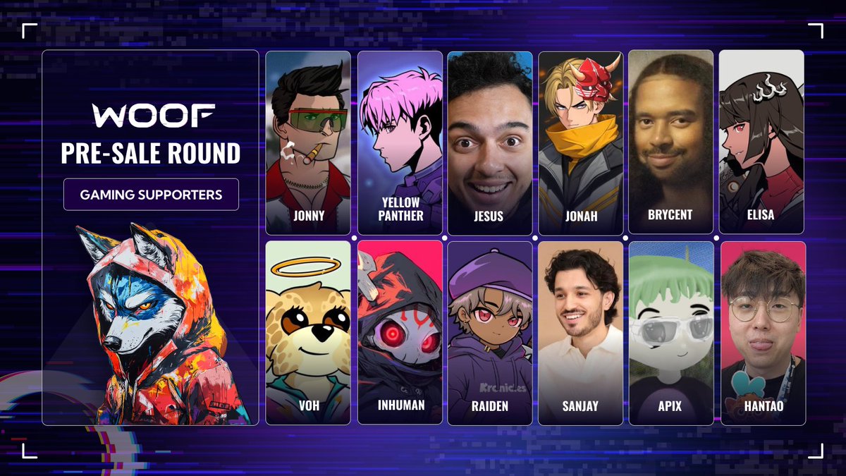 Thanks for believing in Woof 🐺