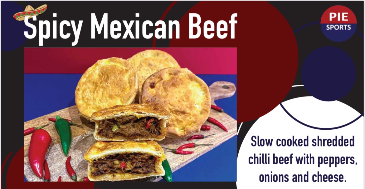PieSportsScot's tweet photo. Top of the table clash tomorrow with @FalkirkFC hosting @AyrUnitedFC and a home debut for our new POTM which is the Deep Fill Spicy Mexican Beef Pie 🇲🇽 
If you thought Scotty Arfield was on 🔥 last week wait till you try these! 👌
https://t.co/CEFGdyURhd https://t.co/4WKKQ86zZq