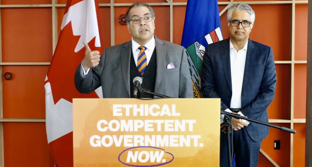 Alberta NDP now calling on Premier Danielle Smith to resign over corruption allegations. Nenshi says Smith either knew and was involved, or she didn’t know and is incompetent. They’ve already called for the health minister to resign or be fired. #ableg #cdnpoli