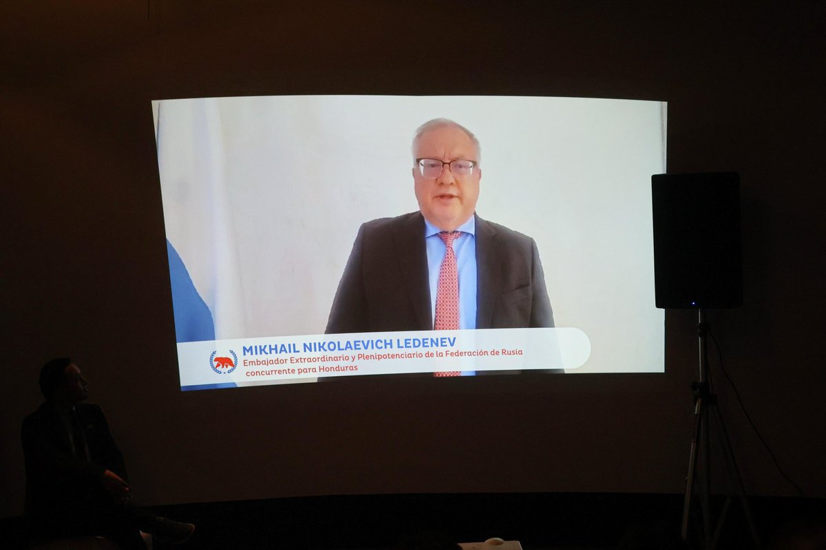gtorreszelaya1's tweet photo. Participe como Vice Canciller y Secretario Internacional del Partido Libre @PartidoLibre en la inauguración oficial del Centro de Integración y Cooperación de Rusia y América Latina (CICRAL) en Honduras. @CancilleriaHN https://t.co/j36x5P6rkT