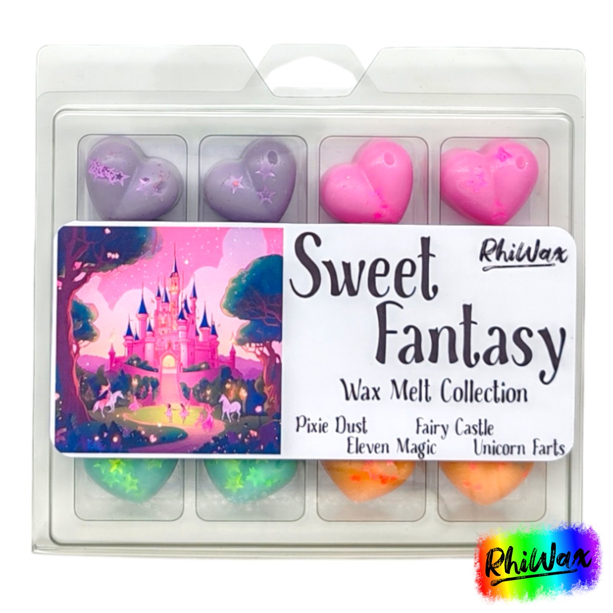 RhiWax's tweet photo. Fairy Castle, Elven Magic, Pixie Dust &amp; Unicorn Farts make up the sweet 'Sweet Fantasy' collection

https://t.co/R7BBqTMLDr

#Pixie #Elf #Magic #Castle #Fairy #Unicorn #Fantasy #WaxMelts #UKBiz #ShopSmall https://t.co/Ip5reI7qht