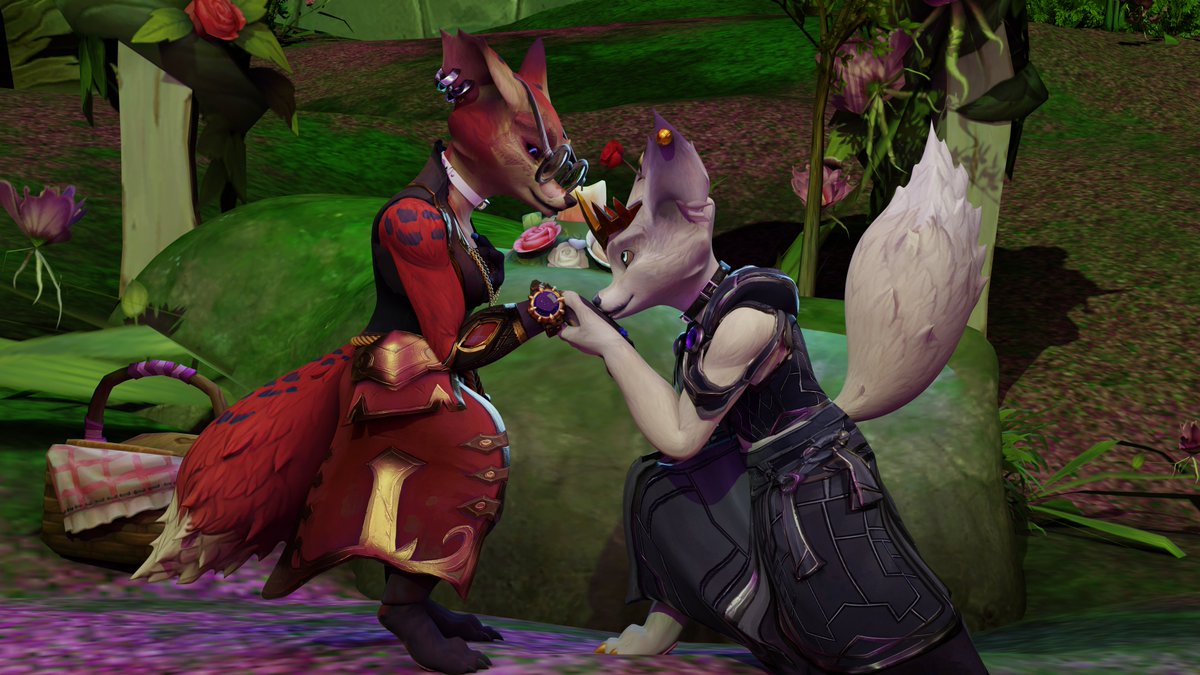 A little Valentine's Day gift for my one and only perfect partner <a href="/Ame8896/">Ame</a> 

I'll add a fun IRL tidbit. The first time I met Haru was on the 16th of February, and what should have been a simple friendly hangout turned into a delayed Valentine's Day date ! 
He's a lovely goob.