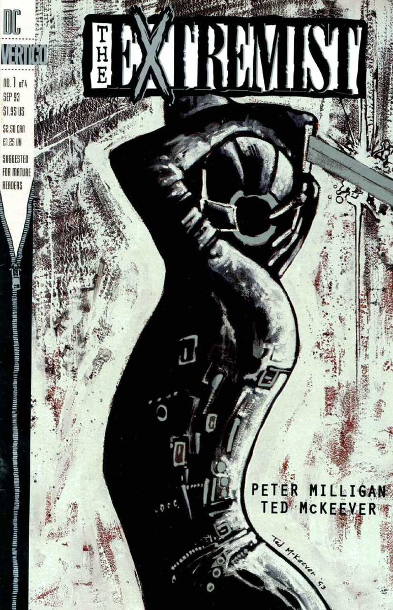 DCComicsObscure's tweet photo. THE EXTREMIST: Judy Tanner's life changed when her husband, Jack, was murdered. Discovering his secret life of dark obsessions, she embraced his alter ego, "The Extremist," to enter a world of vengeance, pleasure, and pain. https://t.co/BNVBuSDvTw