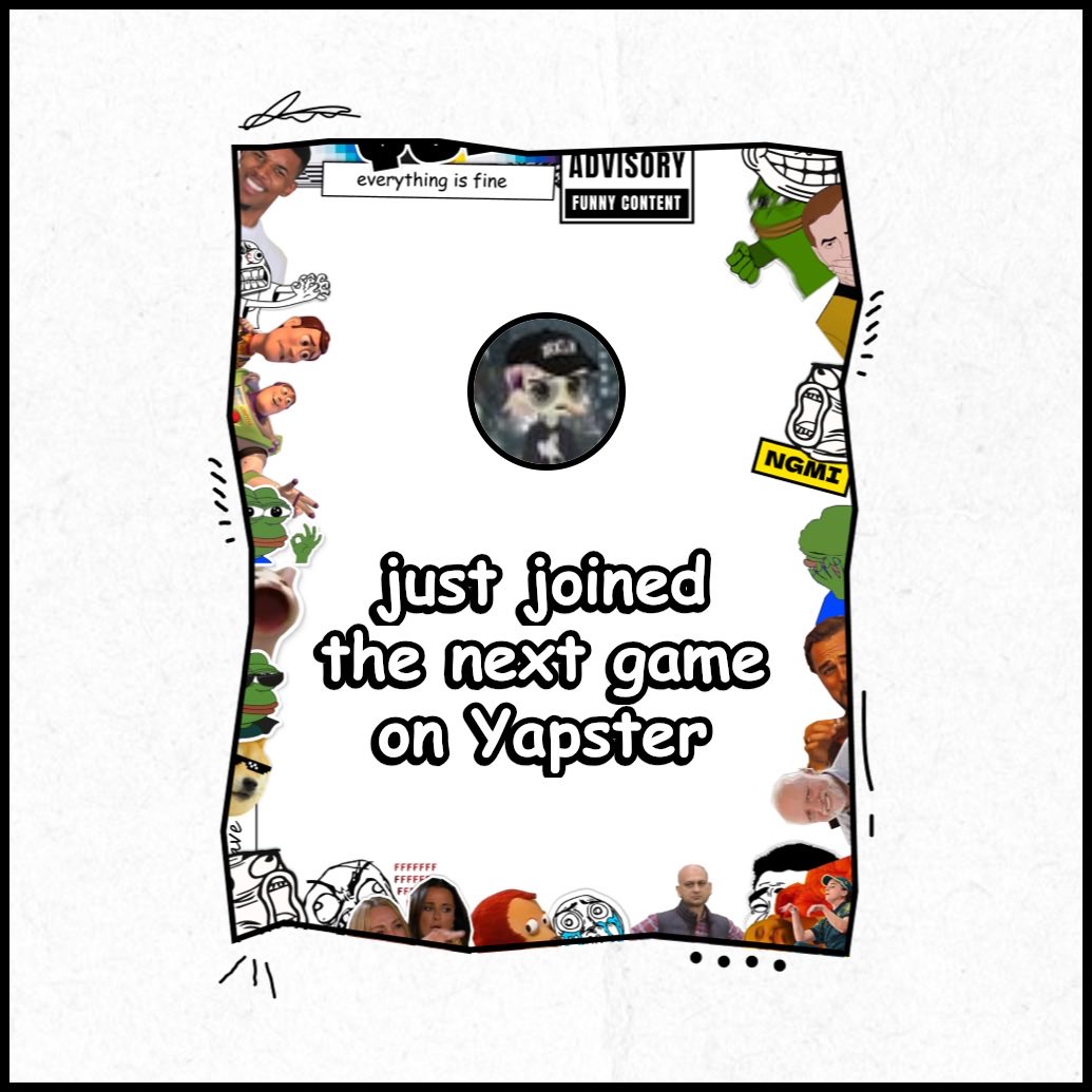 i came i saw i yapped <a href="/yapsterxyz/">YAPSTER</a>