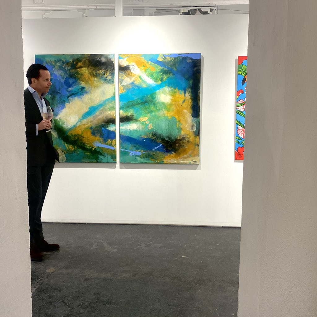 Un díptic meu ha viatjat a la <a href="/ToolipGallery/">Toolip Art Gallery</a> de Viena! Una inauguració magnífica!