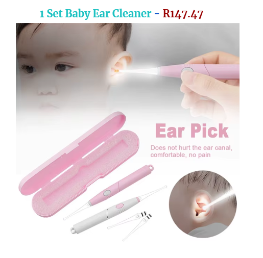 shstore35118's tweet photo. 1 Set Baby Ear Cleaner Ear Wax Removal Tool Flashlight Earpick Ear Cleaning Earwax Remover Luminous Ear Curette Light Spoon
https://t.co/wdlpSlX3yM
#BabyCare
#InfantEarCleaner
#EarWaxRemovalTool https://t.co/Fbj3fxnMc2