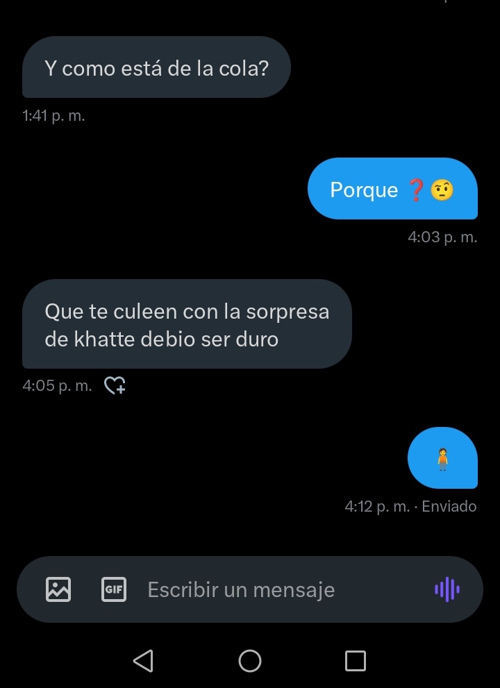 Ay, que cariñoso que son mis amigos😍🥰