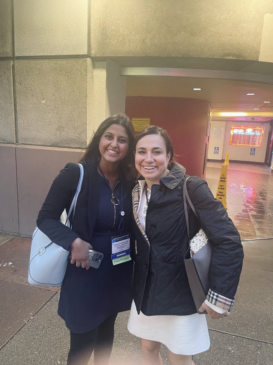UCSD Hematology/Oncology Fellowship (@hemucsd) on Twitter photo First year fellow, <a href="/HersheyDudipala/">Harshitha Dudipala, MD</a>, and her mentor, <a href="/DrRanaMcKay/">Rana McKay, MD, FASCO</a>, are shining at GU ASCO this week! Congratulations on your amazing work evaluating molecular profiles in intraductal prostate cancer! First year fellow, <a href="/HersheyDudipala/">Harshitha Dudipala, MD</a>, and her mentor, <a href="/DrRanaMcKay/">Rana McKay, MD, FASCO</a>, are shining at GU ASCO this week! Congratulations on your amazing work evaluating molecular profiles in intraductal prostate cancer!