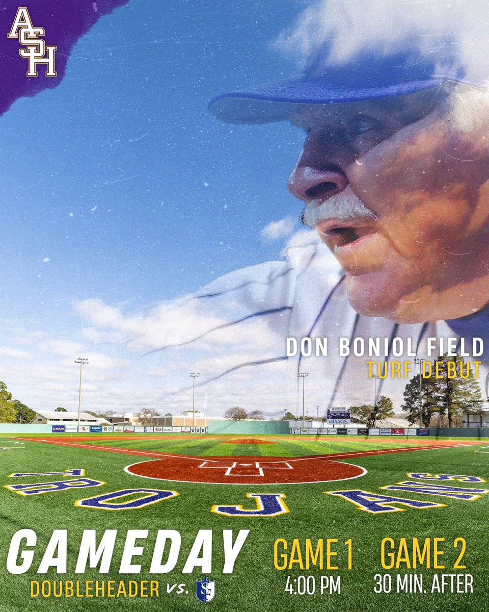 A new era at Don Boniol Field begins today! Doubleheader vs. St. Fred’s at 4 PM. Don’t miss the turf debut and the fresh upgrades to the field and facilities.