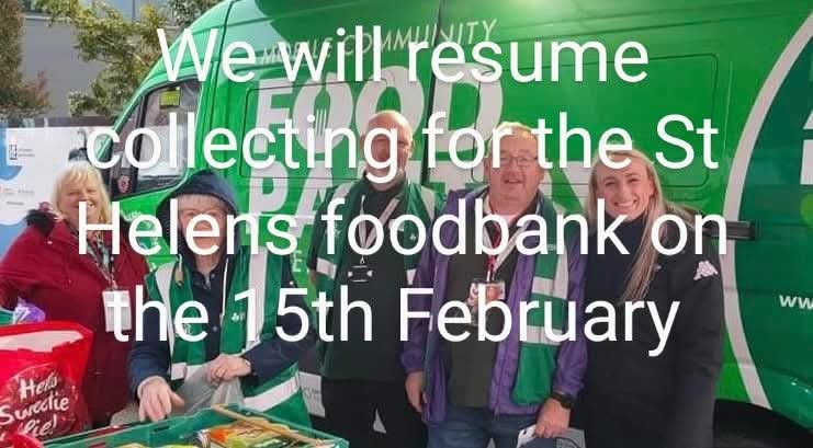 The pantry will be in attendance at the <a href="/Saints1890/">St.Helens R.F.C.</a> v <a href="/SalfordDevils/">Salford Red Devils 👹</a>  in the usual place collecting food on behalf of St Helens Food bank.
 They have really missed match day collections and stocks are low. Please if you can bring a 🥫 it's greatly appreciated.<a href="/HSHVCA/">HSHVCA</a> <a href="/SFoodbanks/">FANS SUPPORTING FOODBANKS #RightToFood</a>