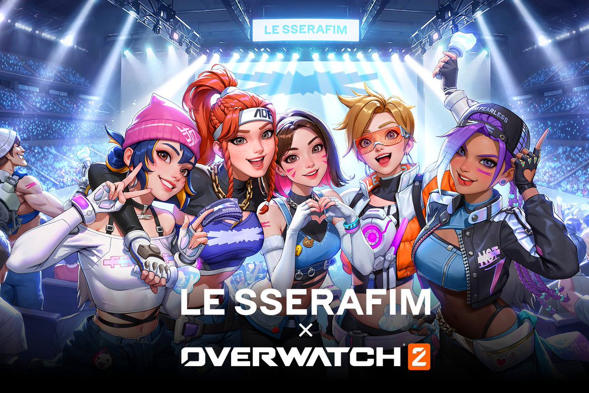 Naeri X 나에리 (@overwatchnaeri) on Twitter photo Overwatch 2 LE SSERAFIM Collab New Skin will be Revealed Soon🎤
Streamer Aaron Page asked game producer Lauren Soanes about the <a href="/le_sserafim/">LE SSERAFIM</a> collaboration skin, and she said that news about the skin would be coming soon. #Overwatch2 #LE_SSERAFIM #르세라핌 Overwatch 2 LE SSERAFIM Collab New Skin will be Revealed Soon🎤
Streamer Aaron Page asked game producer Lauren Soanes about the <a href="/le_sserafim/">LE SSERAFIM</a> collaboration skin, and she said that news about the skin would be coming soon. #Overwatch2 #LE_SSERAFIM #르세라핌