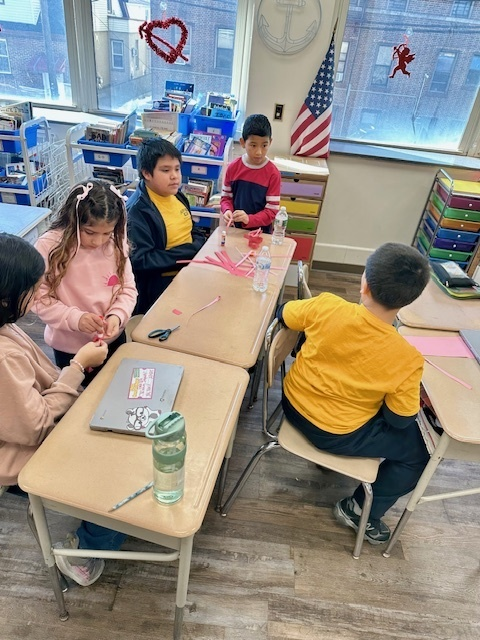 fairviewpsnj's tweet photo. Creating love, one heart at a time!  💕  Students in Ms. Morin's class took on the heart-stacking STEM challenge with creativity, teamwork, and plenty of heart.  Who would've thought construction paper could spark such amazing teamwork? https://t.co/OMoNN5TzHR
