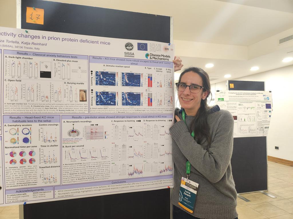 Katja Reinhard (@katjareinhard) on Twitter photo We had an excellent week at the EMBO Subcortical Circuits Meeting in Assisi. First posters with lab-own data only, presented by the amazing <a href="/PoYuLiao/">Po-Yu Liao</a> and <a href="/lucia_zanetti/">Lucia Zanetti</a>! Great organising by <a href="/SantiagoRompani/">Santiago Rompani</a>, Hiroki Asari, Tomomi Shimogori and Judith Hirsch #EMBOcircuits We had an excellent week at the EMBO Subcortical Circuits Meeting in Assisi. First posters with lab-own data only, presented by the amazing <a href="/PoYuLiao/">Po-Yu Liao</a> and <a href="/lucia_zanetti/">Lucia Zanetti</a>! Great organising by <a href="/SantiagoRompani/">Santiago Rompani</a>, Hiroki Asari, Tomomi Shimogori and Judith Hirsch #EMBOcircuits