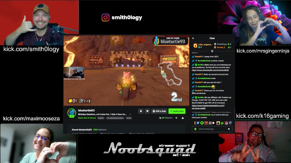 Smith🅾️logy (@justsmithology) on Twitter photo Noobsquad Support Night with <a href="/K16gaming_kick/">K16</a> MrsGingerNinja <a href="/MaxiMooseza/">MaxiMoos_za</a> supporting some awesome peeps on Kick.
Live Now!⭕
kick.com/smith0logy
<a href="/KickCommunity/">Kick Community</a> <a href="/KickStreaming/">Kick</a> <a href="/KickArmyGG/">KickArmyGG</a> #kickstreaming #kickstreamingsupport Noobsquad Support Night with <a href="/K16gaming_kick/">K16</a> MrsGingerNinja <a href="/MaxiMooseza/">MaxiMoos_za</a> supporting some awesome peeps on Kick.
Live Now!⭕
kick.com/smith0logy
<a href="/KickCommunity/">Kick Community</a> <a href="/KickStreaming/">Kick</a> <a href="/KickArmyGG/">KickArmyGG</a> #kickstreaming #kickstreamingsupport