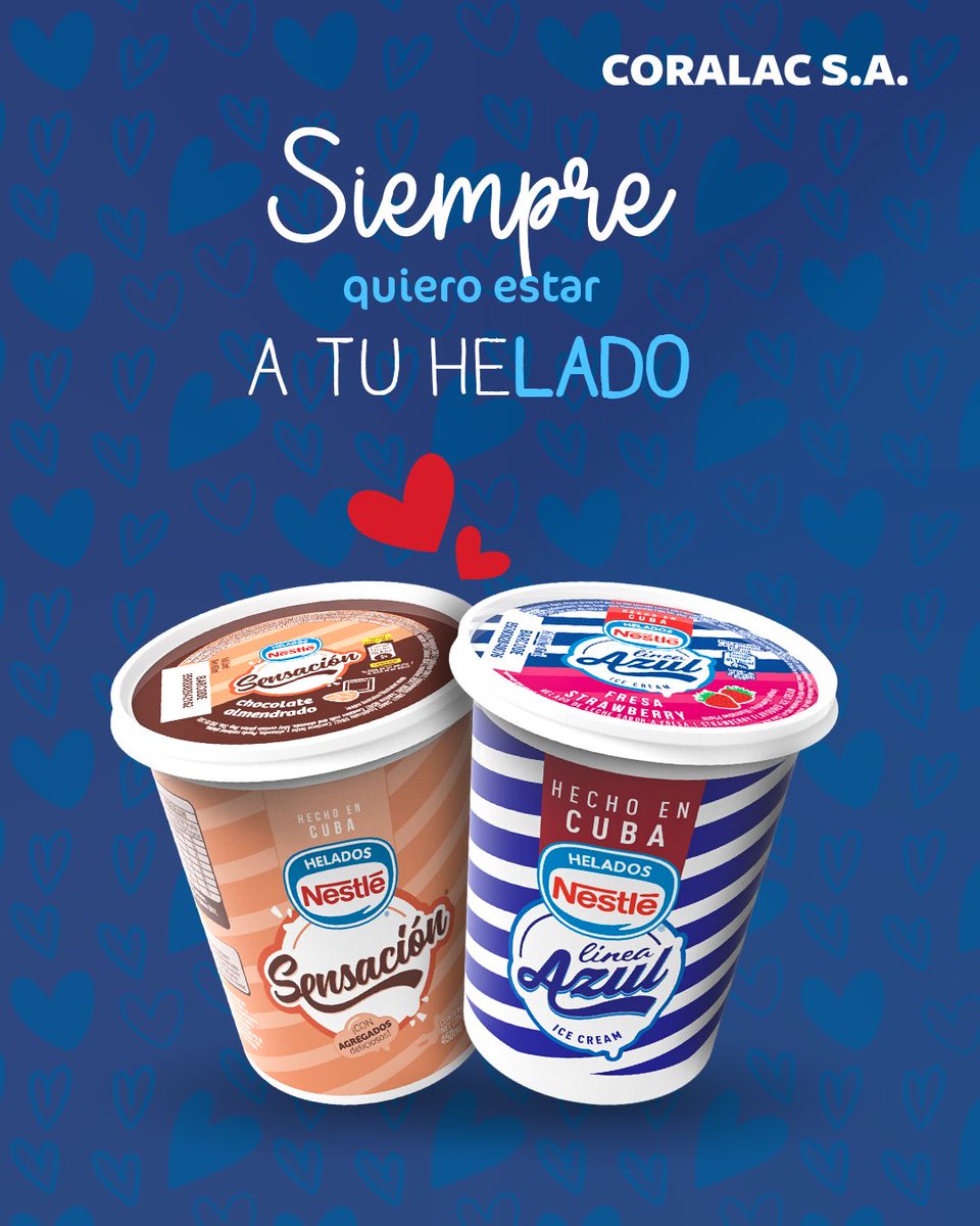 Que todos los 14 de febrero sean a tu lado y si son tomando helado...mucho mejor.

Feliz Día del Amor y la Amistad a todos.

#CoralacSA #14defebrero