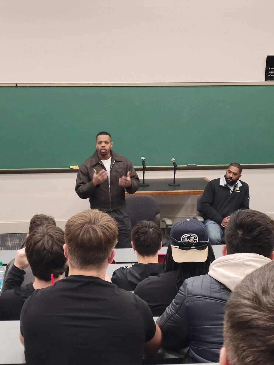 Andrew Young (@coachyoung_7) on Twitter photo It was great having a <a href="/SUPiratesFB/">Southwestern FB</a> alumnus from the class of '17 come back to share his story with our current Pirates. Welcome back to campus Brou!! #GoPirates It was great having a <a href="/SUPiratesFB/">Southwestern FB</a> alumnus from the class of '17 come back to share his story with our current Pirates. Welcome back to campus Brou!! #GoPirates