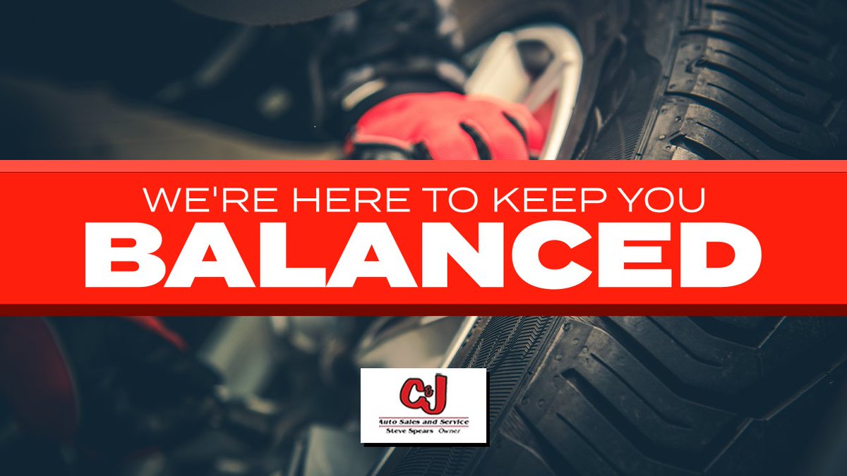 CJAutoService2's tweet photo. Your tires need balance, just like you! 

Let us help! 
📞 740-335-6505
🌐 https://t.co/IUEUNLr9R3 https://t.co/pMgrY0xh2f