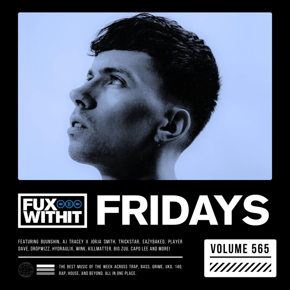 FUXWITHIT (@fuxwithit) on Twitter photo The best music of the week featuring <a href="/Buunshin/">buunshin</a>, <a href="/ajtracey/">aj tracey</a>, <a href="/JorjaSmith/">Jorja Smith</a>, <a href="/whoistrickstar/">TRICKSTAR 💫</a>, <a href="/eazybaked/">EAZYBAKED</a>, <a href="/playerdavee/">PD</a>, <a href="/dropwizz/">dropwizz</a> <a href="/skxllflower/">skxllflower </a>, <a href="/winksounds/">WINK</a>, <a href="/killmattermusic/">KILLMATTER</a> + more!
Listen: fuxwithit.com/2025/02/14/fux… The best music of the week featuring <a href="/Buunshin/">buunshin</a>, <a href="/ajtracey/">aj tracey</a>, <a href="/JorjaSmith/">Jorja Smith</a>, <a href="/whoistrickstar/">TRICKSTAR 💫</a>, <a href="/eazybaked/">EAZYBAKED</a>, <a href="/playerdavee/">PD</a>, <a href="/dropwizz/">dropwizz</a> <a href="/skxllflower/">skxllflower </a>, <a href="/winksounds/">WINK</a>, <a href="/killmattermusic/">KILLMATTER</a> + more!
Listen: fuxwithit.com/2025/02/14/fux…