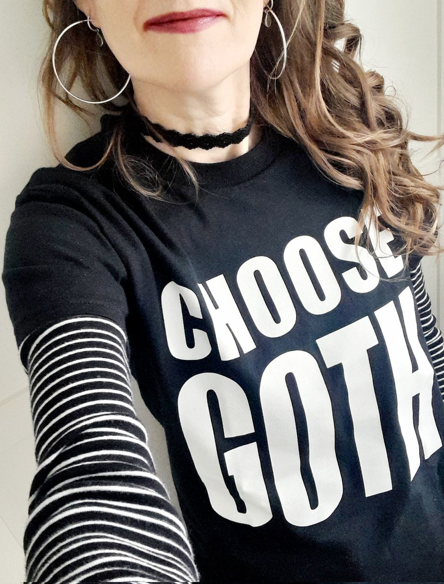 steelygreyste's tweet photo. Who says Romance is Dead?
I bought this #ChooseGoth tshirt as a surprise for my wife @misheleneous for #ValentinesDay from @SilverDraws - and she Loves it! π€
#LeedsGoth #LeedsNomad #Love #80sMusic #Goth #NewWave #Punk #Manchester #90sMusic #Whitby https://t.co/0ViCmAHyrU