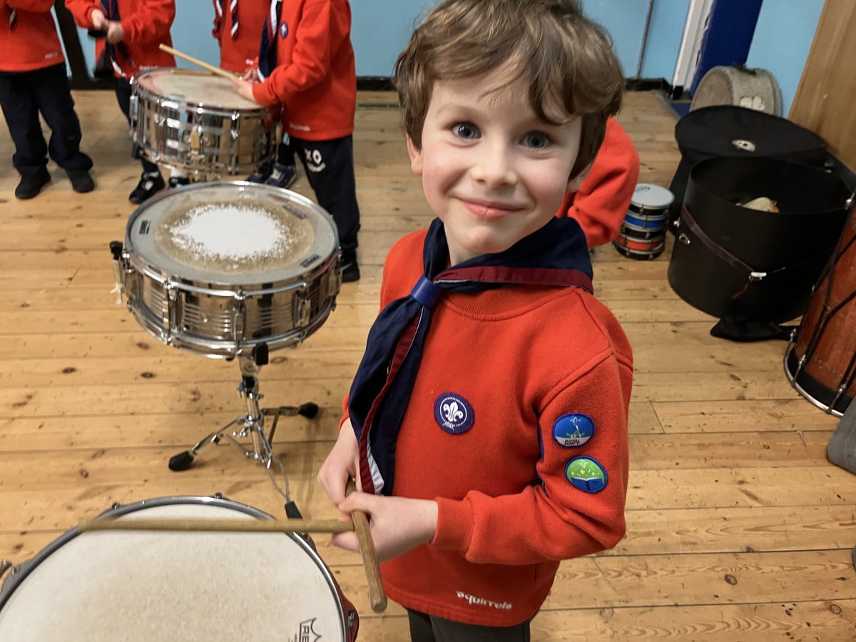 We'd like to say a huge thank you to Jim from World Music Workshops for running two amazing Samba and Chinese New Year drumming workshops for our Squirrels and Scouts! Great fun!