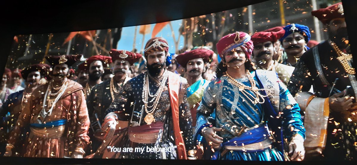 Socceroni's tweet photo. #Chhaava what a movie .... Jai Bhavani 🔥🧡 https://t.co/steJNmGDvR