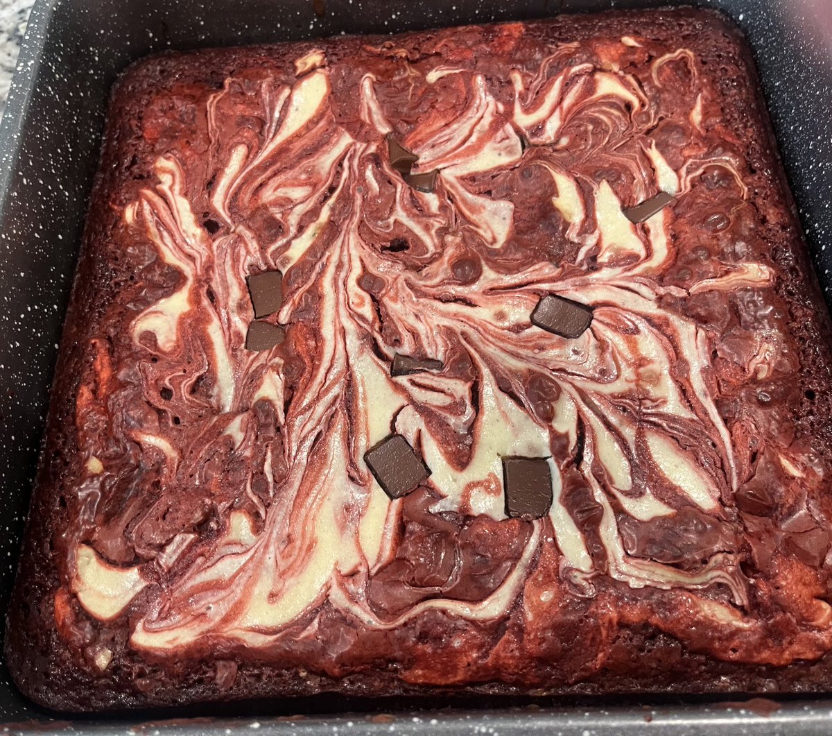 Red Velvet Cheesecake Brownie