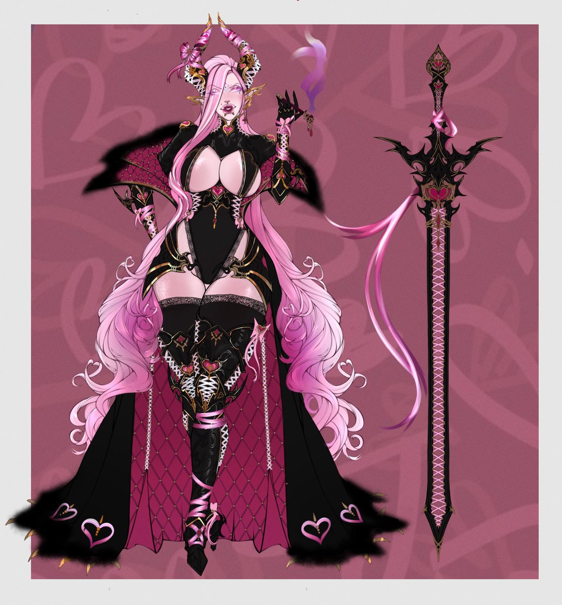 🎀💕 Valentine's 'Heart-eater' adopt
- SB: 90USD
- Min: 10USD

💫DM for private bid or comment below, keep it in one chain! 🩸