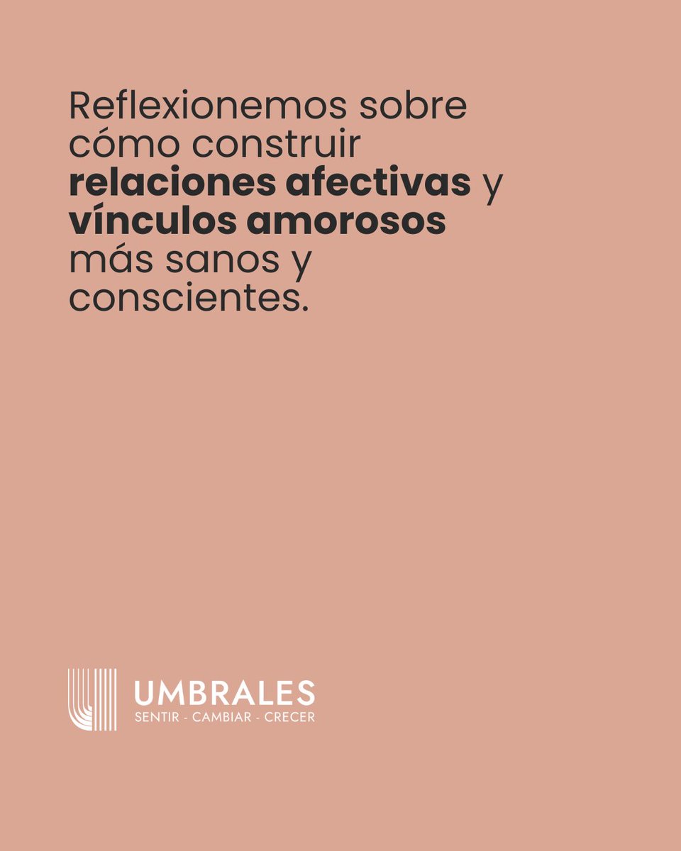 mauroumbrales's tweet photo. ¿Qué significa para ti el amor? Este mes, en UMBRALES, exploramos cómo construir relaciones afectivas y vínculos amorosos basados en el respeto y la igualdad. 🌱 #QuererBonito #AmarBonito #AmorSinViolencia #MasculinidadesPositivas https://t.co/f6P6GtkUpJ