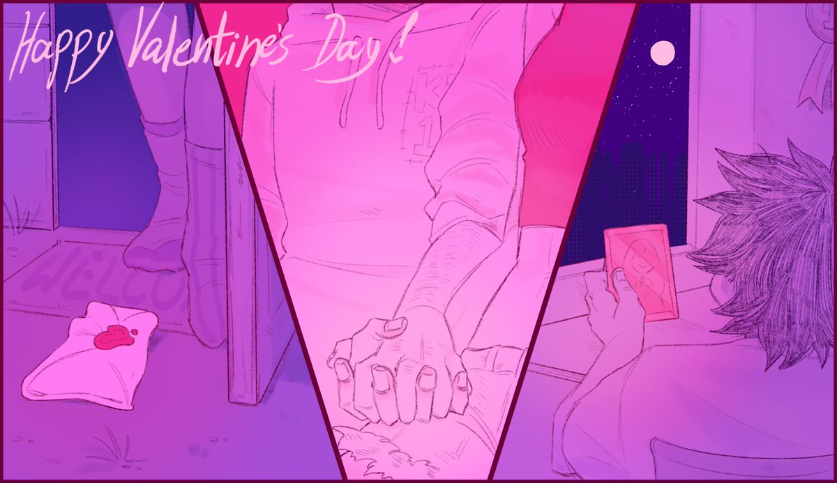 💝The HIKI team wishes you all a happy Valentine's day!💝 Take time to give, recieve, partake in and remember your love for who you care about.
.
#OMORI #OMORIFANART #omoriAU #HIKIau