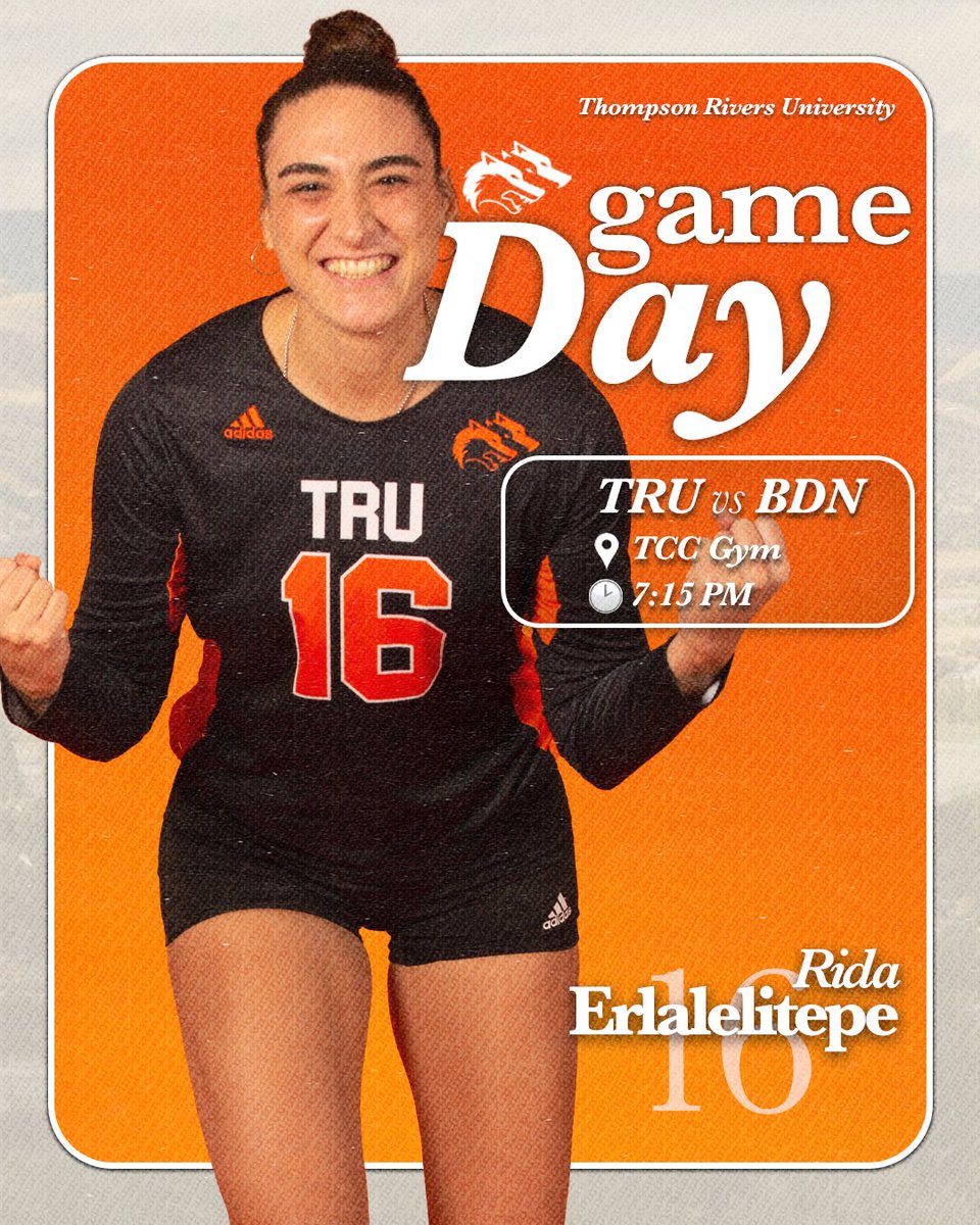 🏐 VB GAMEDAY | Final weekend of the regular season starts tonight in the TCC! Help us celebrate our graduating seniors Matthew and Sam.

⏰ 5:30 &amp; 7:15 PM
📍 TCC Gym
🆚 Brandon
🎟️ At the gate
🍻 &amp; 🍕

#FearTheWolf